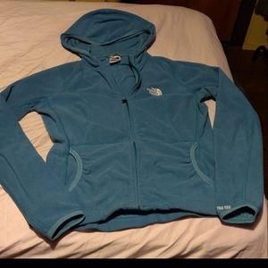 The North Face small zip up sweater